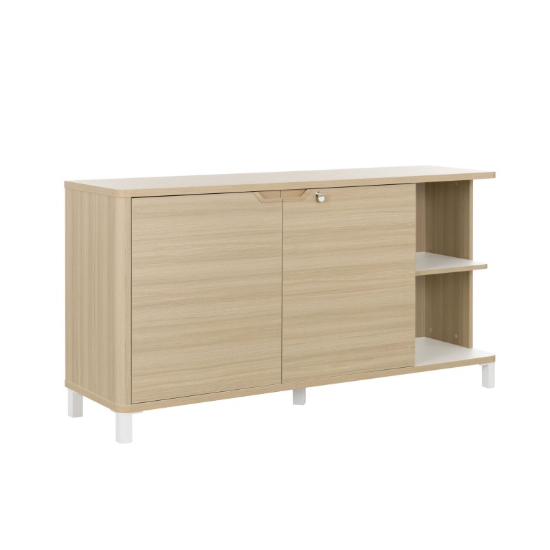 Sideboard ABSOLU Strukturiertes Eichenholz