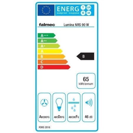 Dunstabzugshaube EVO LUMINA NRS 90 W FALMEC