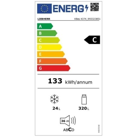 KBES-4374-21 LIEBHERR Réfrigérateur indépendant BluPerformance