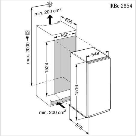 IKBC-2854-21 LIEBHERR Réfrigérateur