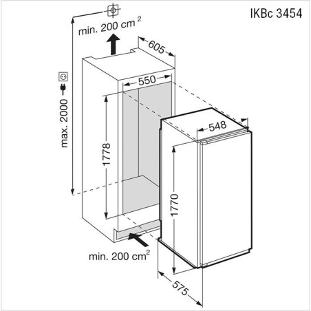 IKBC-3454-21 LIEBHERR Réfrigérateur