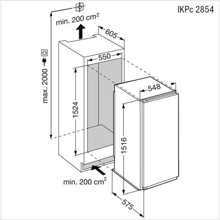IKPC-2854-21 LIEBHERR Réfrigérateur