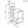 ICC-2866-21 LIEBHERR Combiné réfrigérateur-congélateur