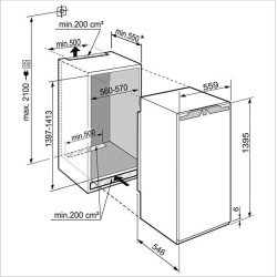IRBD-4550-20 LIEBHERR Réfrigérateur