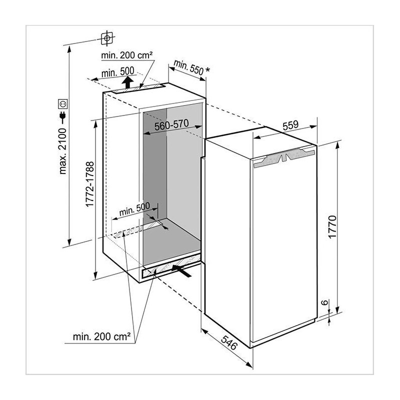 IRBDI-5171-20 LIEBHERR Kühlschrank