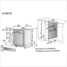 FORS Lave-vaisselle EURO  60 cm LV-460SI W 41110