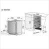 FORS Lave-vaisselle SMS  55 cm LV-455NVI 41093
