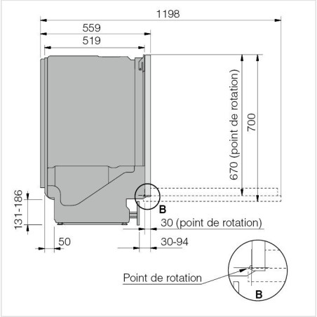 ASKO Einbau-Geschirrspüler Classic 60 cm DBI2332LIB W