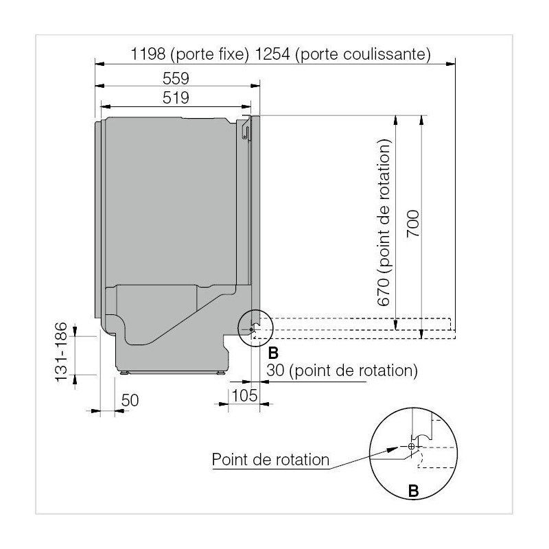ASKO Lave-vaisselle intégré Logic 60 cm DSD444B