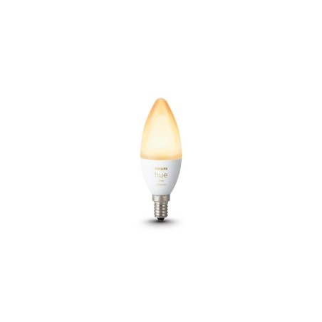 Éclairage intelligent|Philips Hue Ampoule Ambiance blanche E14, Bluetooth