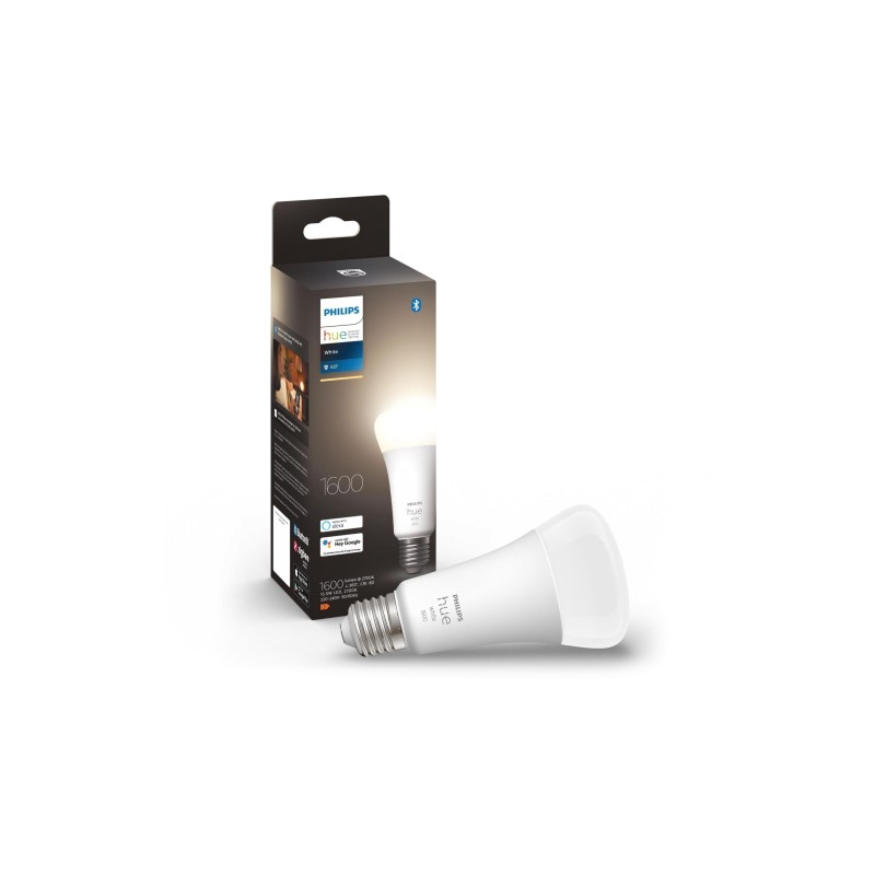 Éclairage intelligent|Philips Hue Ampoule White, 15.5 W, E27, Bluetooth