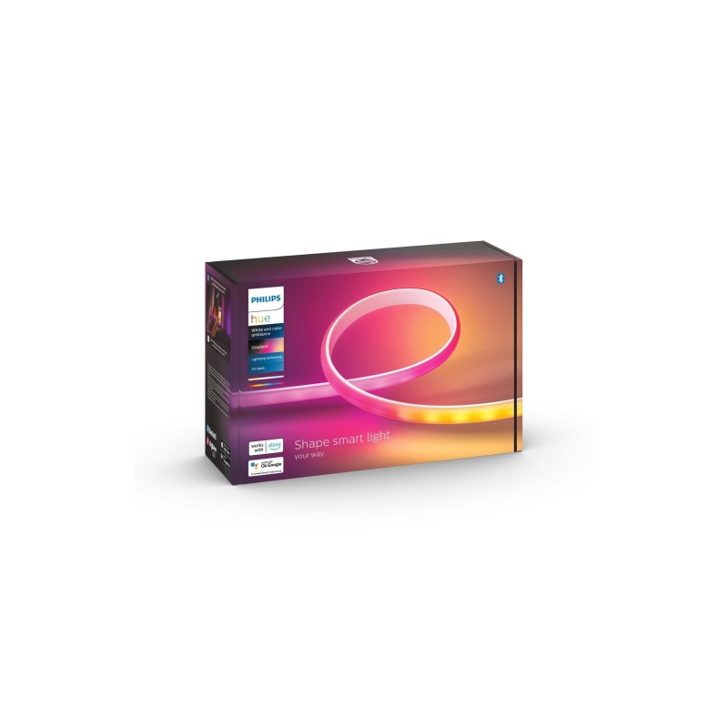 Philips Hue Bande LED Gradient Ambience, Bande lumineuse, kit de démarrage de 2m