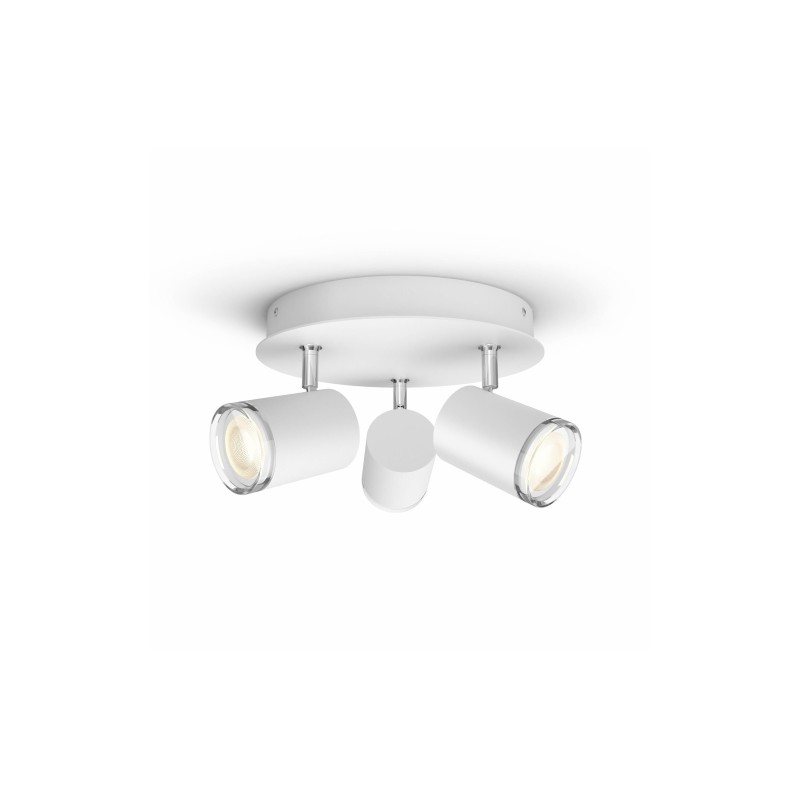 Éclairage intelligent|Philips Hue Lampe de salle de bains White Ambiance Adore, 3 x GU10, blanc, BT,
