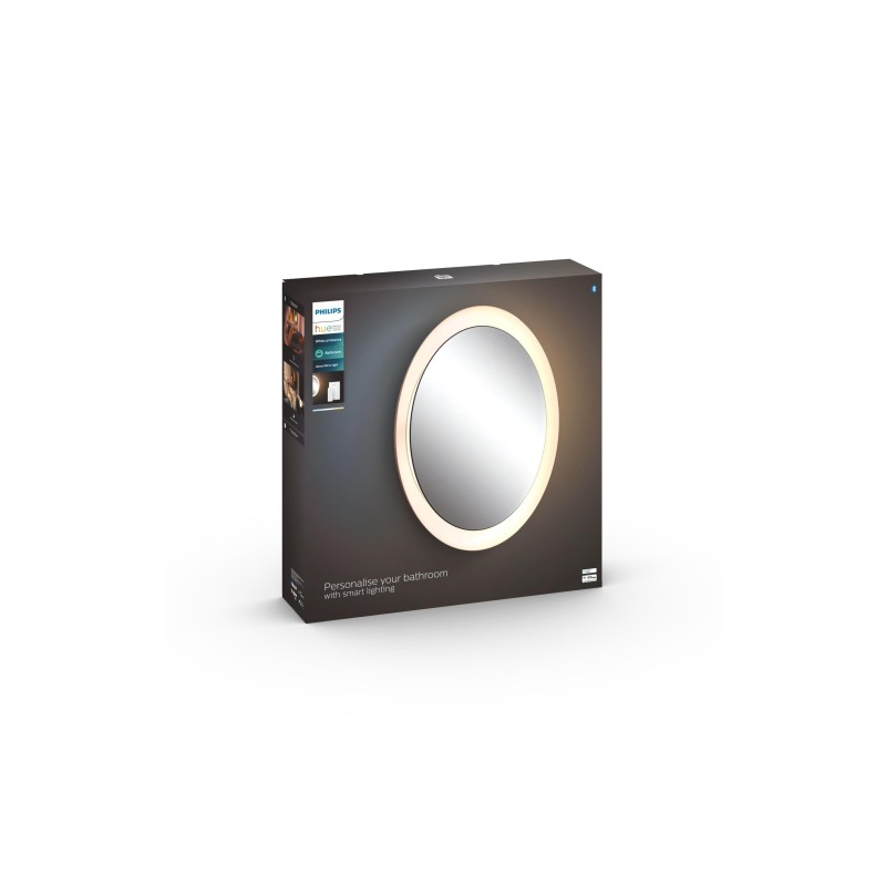 Éclairage intelligent|Philips Hue Lampe de salle de bains White Ambiance, Adore inkl, Spiegel Blanc